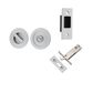 Iver 17182 Round Sliding Door Pull Privacy Kit 38mm