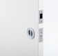 Iver 17182 Round Sliding Door Pull Privacy Kit 38mm
