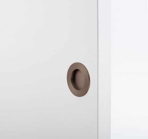 Iver Round Flush Pull
