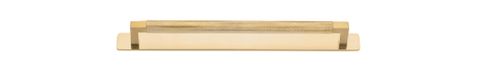 Cabinet TRA22120B Pull Brunswick Knurled Brushed Gold PVD L266XW15XP40