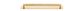 Cabinet TRA22120B Pull Brunswick Knurled Brushed Gold PVD L266XW15XP40