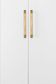 Cabinet TRA22120B Pull Brunswick Knurled Brushed Gold PVD L266XW15XP40