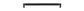 Iver TRA22121 Cabinet Pull Brunswick Knurled Matt Black L266XW15XP40