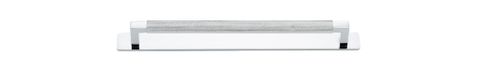 Cabinet TRA22122B Pull Brunswick Knurled Polished Chrome L266XW15XP40
