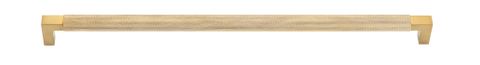 Cabinet TRA22140 Pull Brunswick Knurled Brushed Gold PVD L463XW19XP44