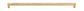 Cabinet TRA22140 Pull Brunswick Knurled Brushed Gold PVD L463XW19XP44