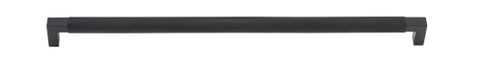 Iver TRA22141 Cabinet Pull Brunswick Knurled Matt Black L463XW19XP44