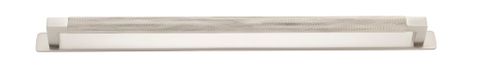 Cabinet TRA22145B Pull Brunswick Knurled Sn L463XW19XP44 W/Backplate