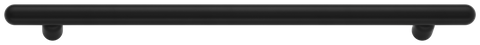 Iver TRA24063 Cabinet Pull Puerto Matt Black L402xw18xp43mm CTC 320mm