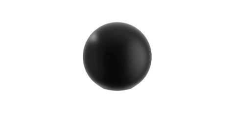 Iver TRA24083 Cupboard Knob Puerto Matt Black D32mm X P30mm