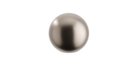 Iver TRA24085 Cupboard Knob Puerto Satin Nickel D32mm X P30mm