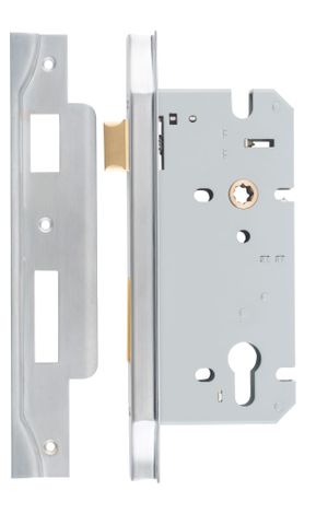 Mort TRA6061 Lock Eu Rebated SC CTC85 B/Set 60