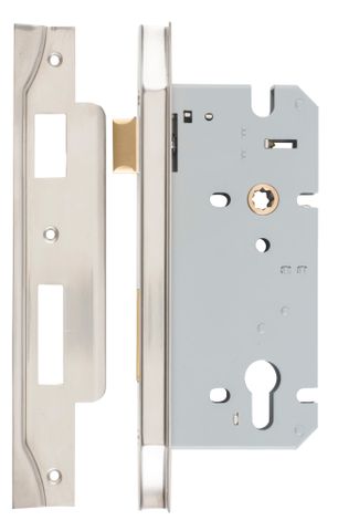 Mort TRA6101 Lock Eu Rebated Sn CTC85 B/Set 60