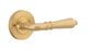 Door TRA9199KIBPRIV60 Lvr Sarlat Rnd Rose Inbuilt Priv Pair B/Brass D58XP58
