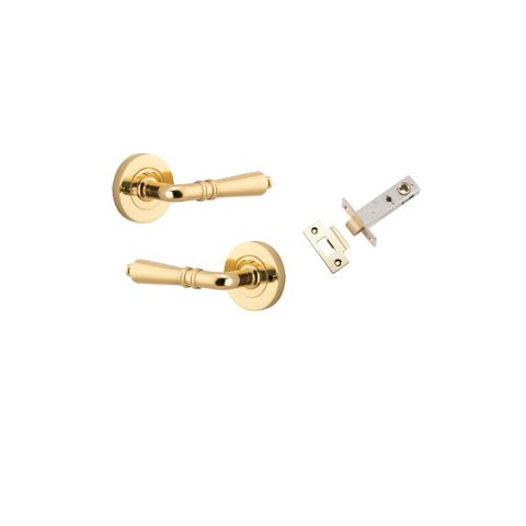 Door TRA9200KIBPRIV60 Lvr Sarlat Rnd Rose Inbuilt Priv Pair PB D58XP58