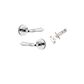 Sarlat TRA9204KIBPRIV60 Lever Round Rose Set (Inbuilt Privacy) CP