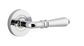 Sarlat TRA9204KIBPRIV60 Lever Round Rose Set (Inbuilt Privacy) CP