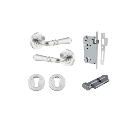 Door TRA9205KENTR60KT Lvr Sarlat Rnd Rose Pair BC D52XP58 Entr Kit