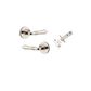 Door TRA9208KIBPRIV60 Lvr Sarlat Rnd Rose Inbuilt Priv Pair Pn D58XP58