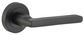 Door TRA9213 Lvr Baltimore Rnd Rose Mb D52xp58mm