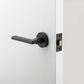 Door TRA9213 Lvr Baltimore Rnd Rose Mb D52xp58mm