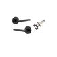 Door TRA9213KIBPRIV60 Lever Baltimore Rnd Rose Inbuilt Priv Pair Mb D58xp58mm