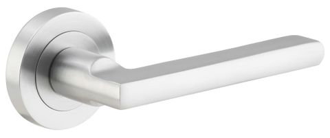 Door TRA9215 Lvr Baltimore Rnd Rose SC D52xp58mm