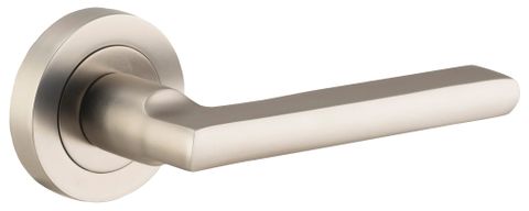Door TRA9219 Lvr Baltimore Rnd Rose Sn D52xp58mm