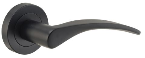 Door TRA9223 Lever Oxford Rnd Rose Mb D52xp64mm
