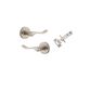 Door TRA20799KIBPRIV60 Lvr Strlg Rnd Rose Inbuilt Priv Pair Sn D58XP64