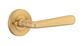 Door TRA20806KIBPRIV60 Lvr Cphgn Rnd Rose Inbuilt Priv Pair B/Brass D58XP61