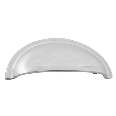 Drawer TRA20815 Pull Sarlat Brushed Chrome H38xl96mm Ctc64mm