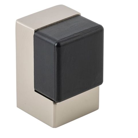 Door TRA20829 Stop Square Satin Nickel H50xw32xd35mm
