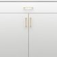 Cabinet TRA20886 Pull Baltimore B/Brass L146xw8xp36mm Bd18mm Ctc128mm