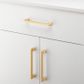Cabinet TRA20896 Pull Baltimore B/Brass L180xw8xp36mm Bd20mm Ctc160mm