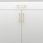 Cabinet TRA20896 Pull Baltimore B/Brass L180xw8xp36mm Bd20mm Ctc160mm