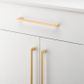 Cabinet TRA20906 Pull Baltimore B/Brass L276xw8xp36mm Bd20mm Ctc256mm