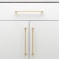 Cabinet TRA20906 Pull Baltimore B/Brass L276xw8xp36mm Bd20mm Ctc256mm