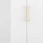 Cabinet TRA20906 Pull Baltimore B/Brass L276xw8xp36mm Bd20mm Ctc256mm
