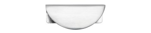 Drawer TRA20935 Pull Osaka Lip Brushed Chrome L80xh35xd40mm Ctc64mm