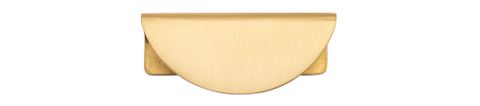 Drawer TRA20936 Pull Osaka Lip Brushed Brass L80xh35xd40mm Ctc64mm
