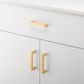 Cabinet TRA20946 Pull Osaka B/Brass L111xw15xp30mm Bd15mm Ctc96mm