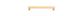 Cabinet TRA20966 Pull Osaka B/Brass L175xw15xp30mm Bd15mm Ctc160mm