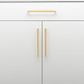 Cabinet TRA20976 Pull Osaka B/Brass L271xw15xp30mm Bd15mm Ctc256mm