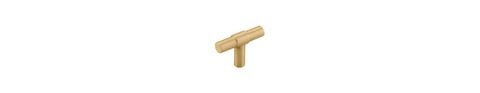 Cabinet TRA20986 Pull Helsinki T Brushed Brass L50xp36mm Bd11mm