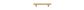 Cabinet TRA20996 Pull Helsinki B/Brass L141xp36mm Bd11mm Ctc96mm