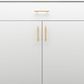 Cabinet TRA20996 Pull Helsinki B/Brass L141xp36mm Bd11mm Ctc96mm