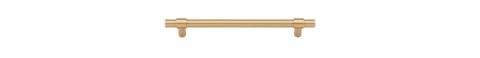 Cabinet TRA21016 Pull Helsinki B/Brass L205xp36mm Bd11mm Ctc160mm