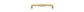 Cabinet TRA21076 Pull Sarlat Brushed Brass L178xp47mm Bd18mm Ctc160mm