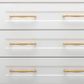Cabinet TRA21076 Pull Sarlat Brushed Brass L178xp47mm Bd18mm Ctc160mm
